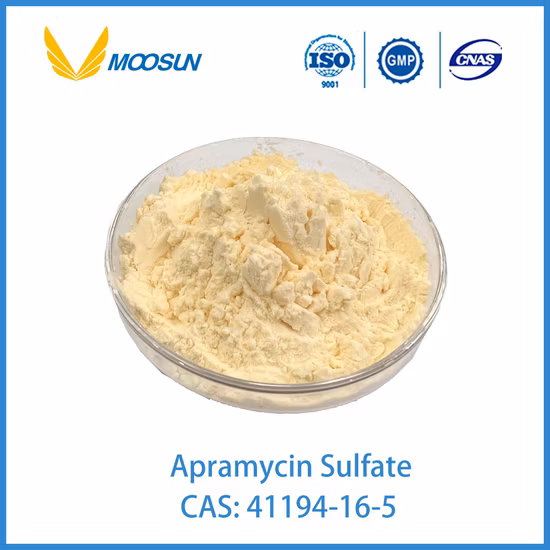 API Veterinary Raw Materials Sulfato de Apramicina (CAS 41194